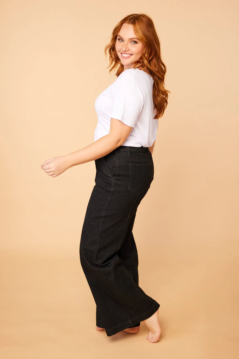 ADRIFT WIDE LEG JEANS