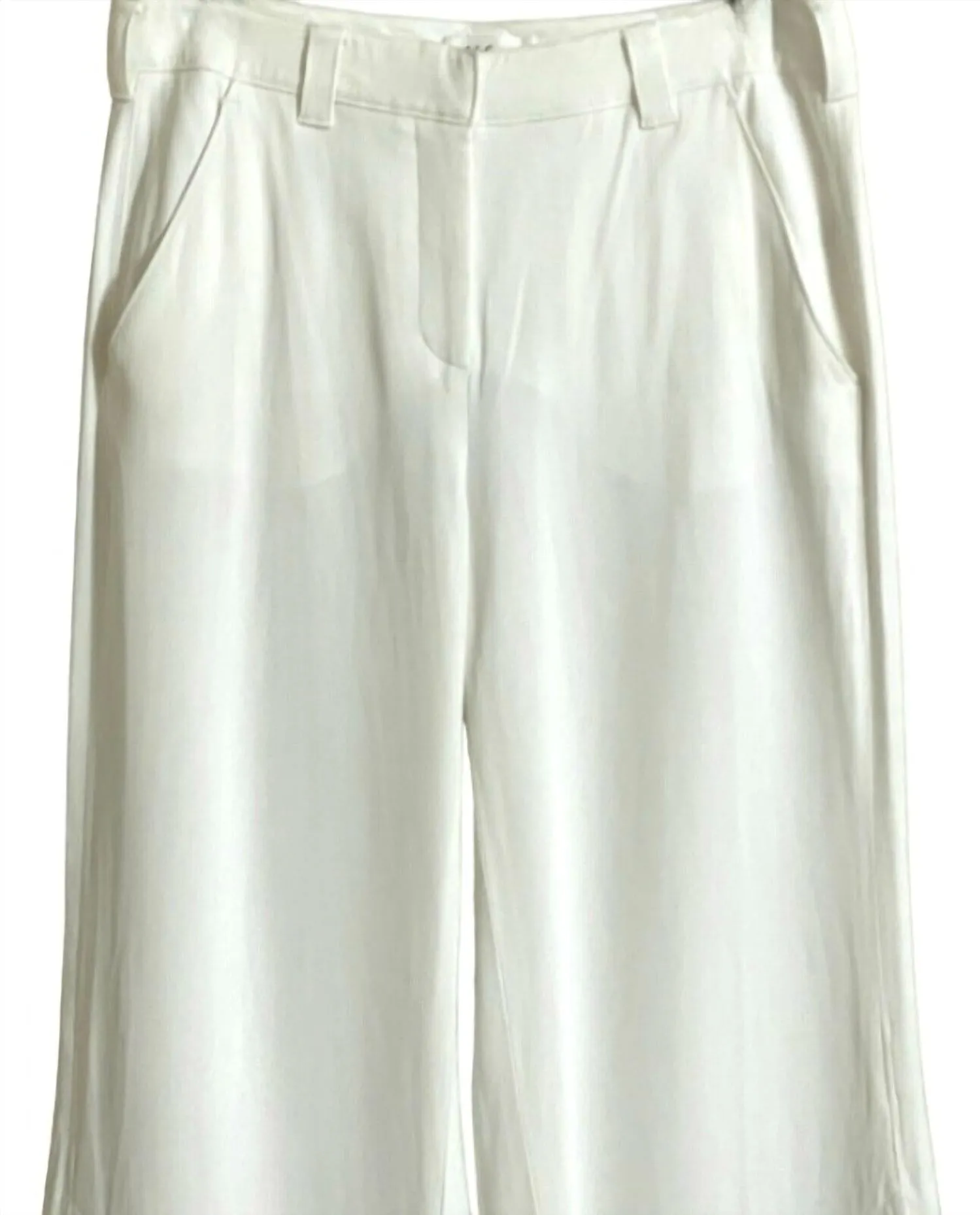 A.L.C. - Women's Miles Wide Leg Split Hem High Rise Pants