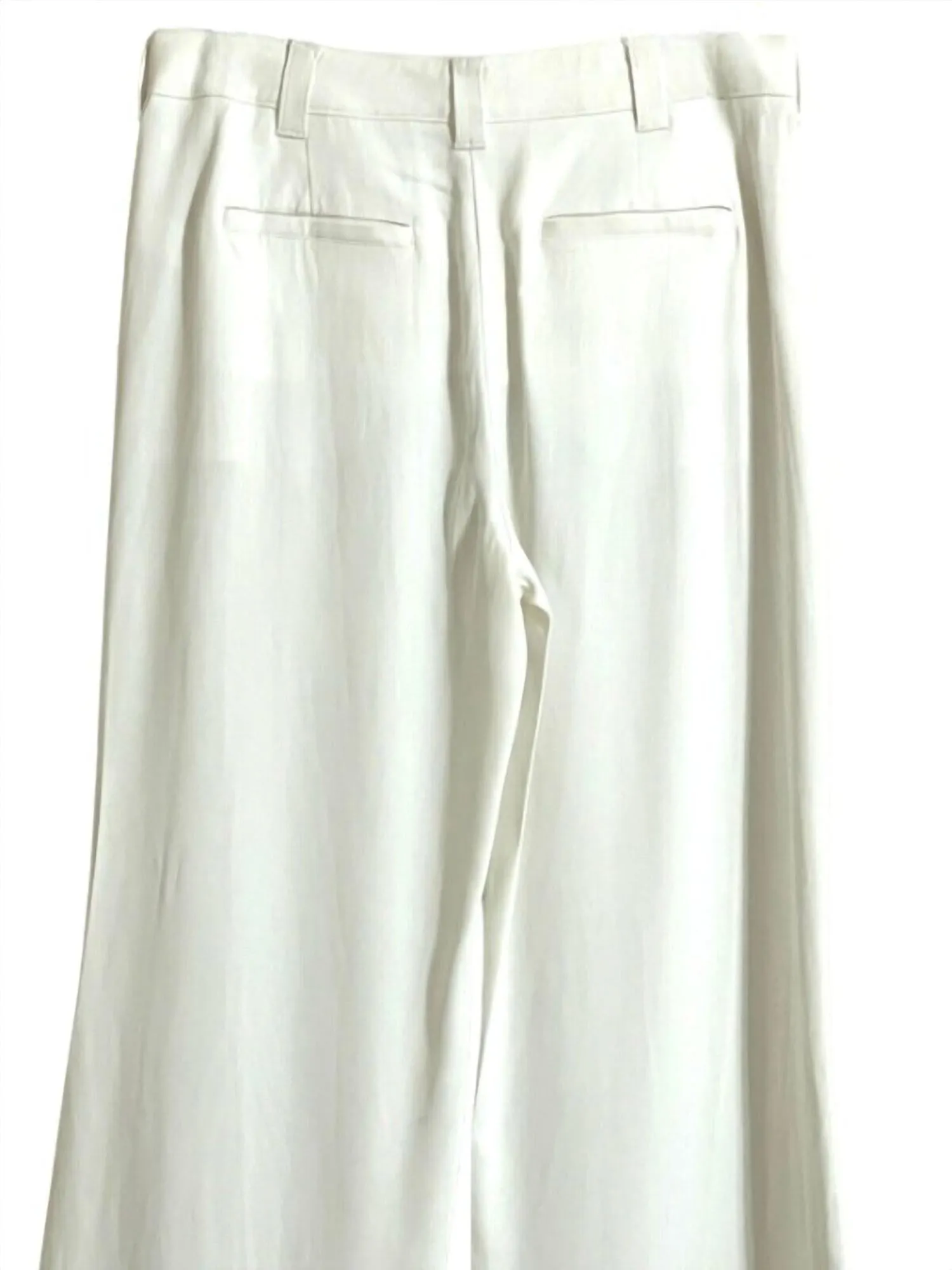 A.L.C. - Women's Miles Wide Leg Split Hem High Rise Pants