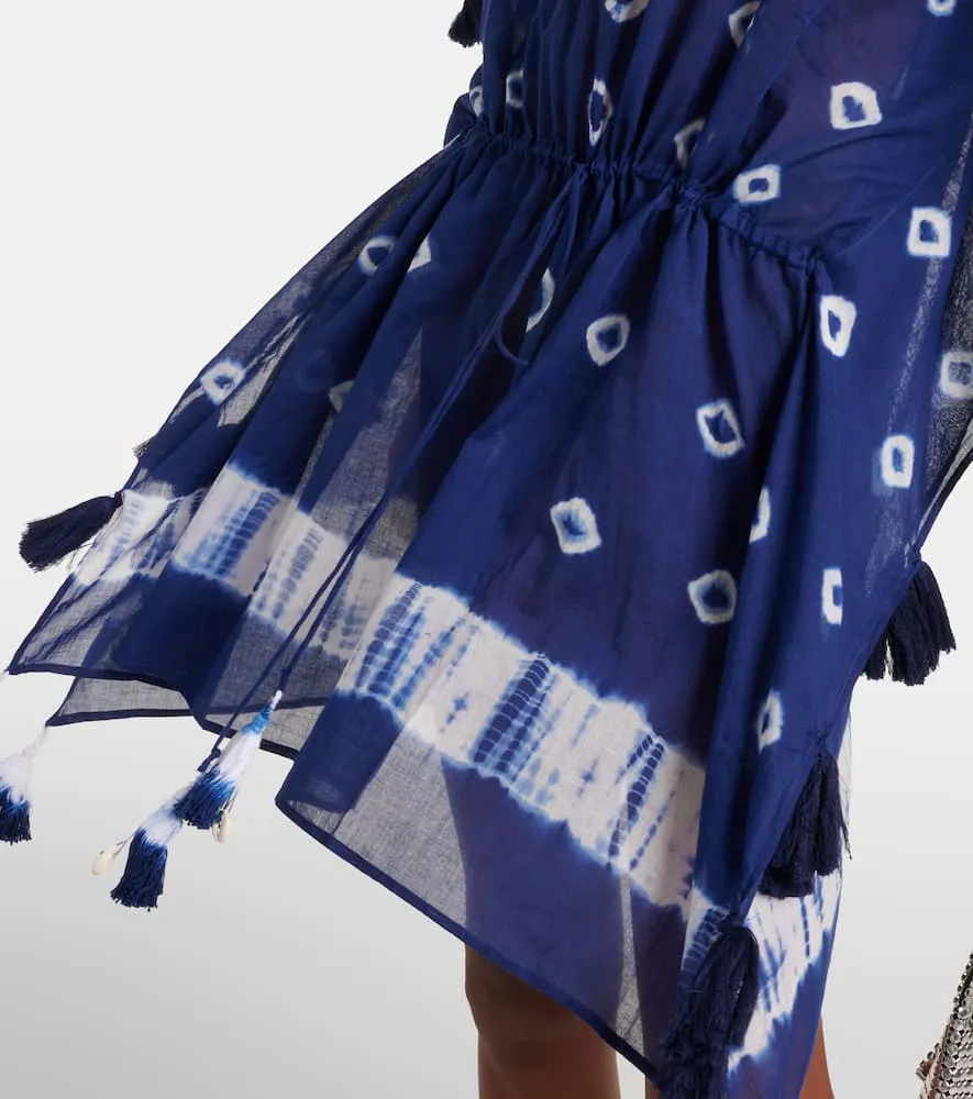 Anna Kosturova Tie-dye cotton kaftan