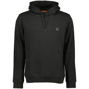 Cotton-Terry Logo Patch Hoodie