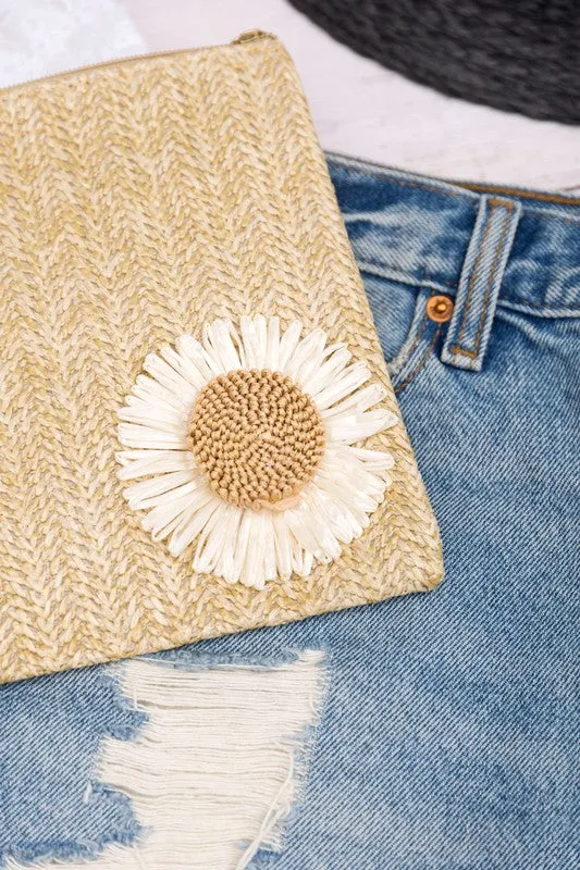 Daisy Wristlet Clutch  *Online Only*