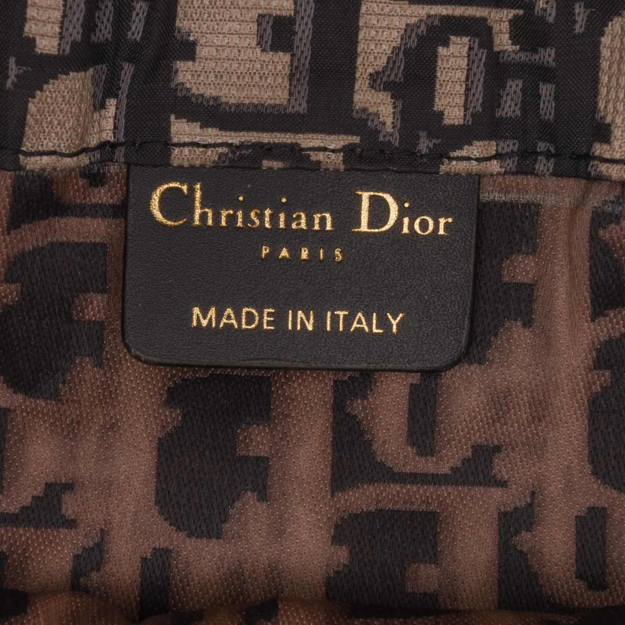 Dior Woven Rope and Oblique Technical Fabric Net Bag (SHG-IPF81H)