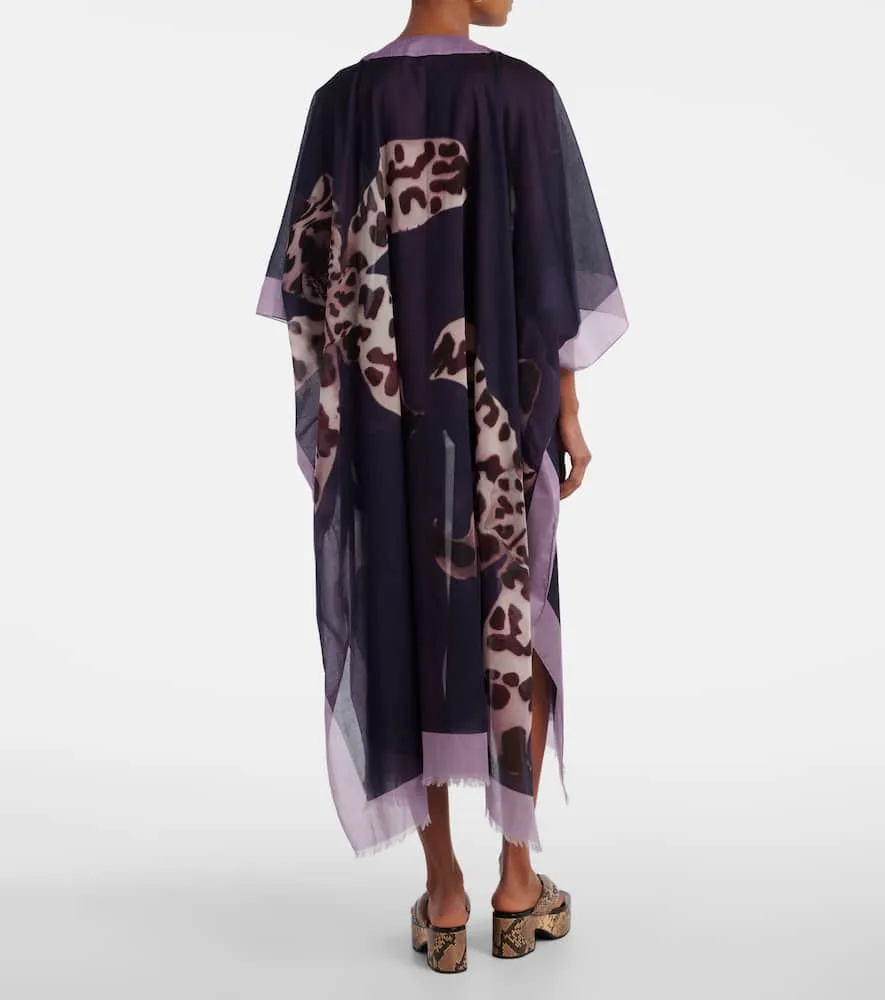 Dries Van Noten Cotton beach dress