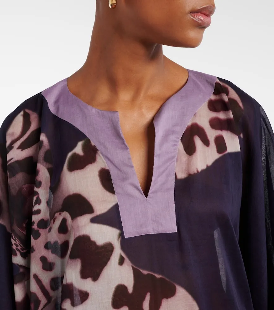 Dries Van Noten Cotton beach dress