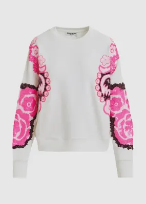 Essentiel Antwerp Hecrazy Sweatshirt in Off White