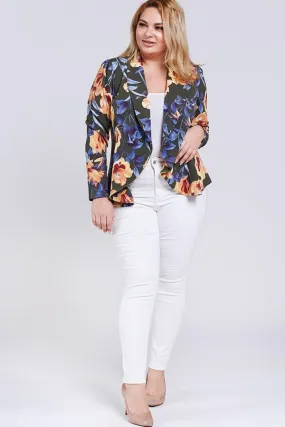 Floral Blazer Jacket