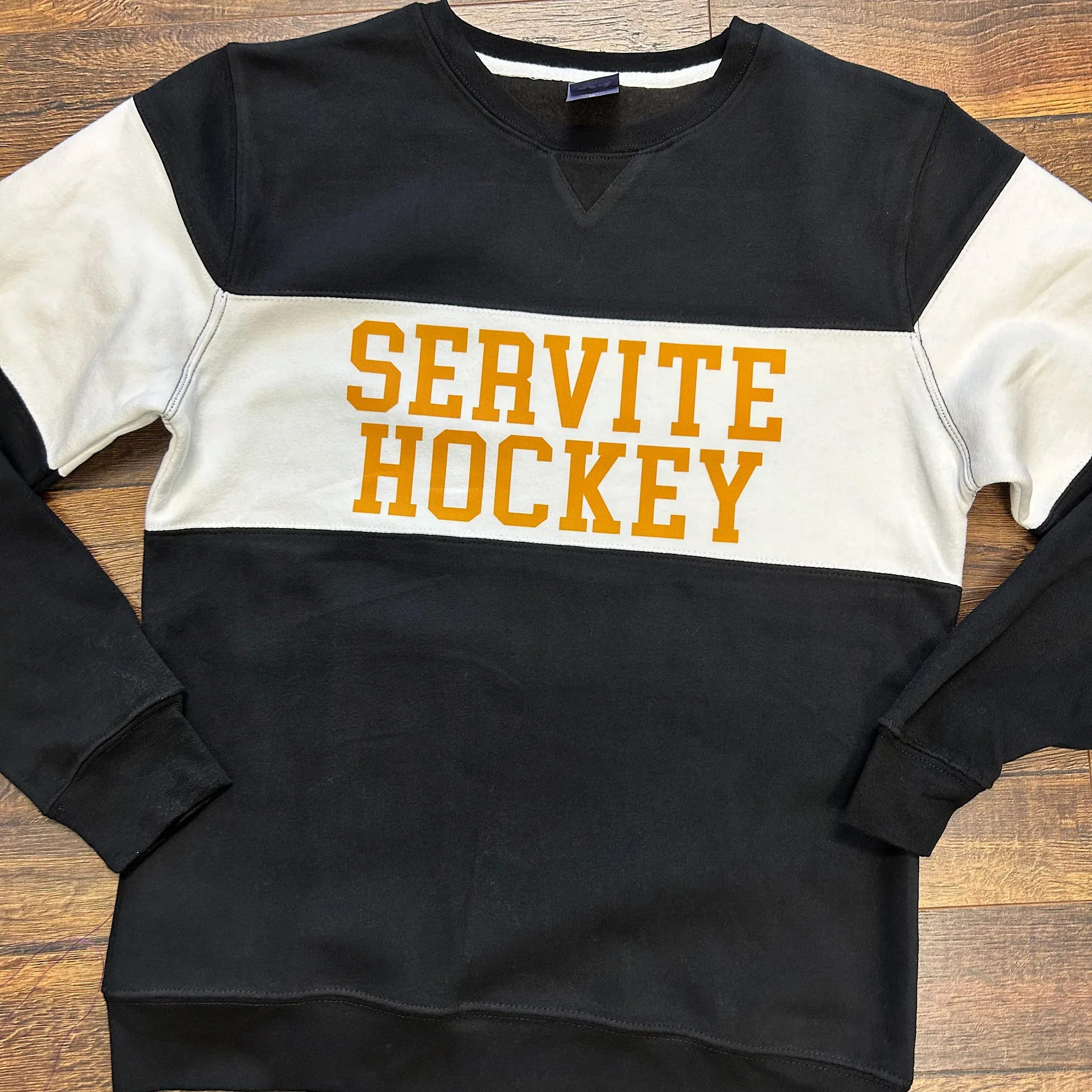 Hockey Team Custom Crew Neck Sweatshirt