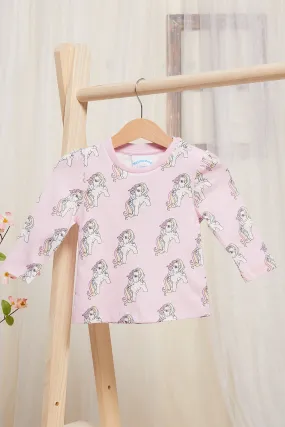 Infant Girls Pink My Little Pony Printed T-Shirt