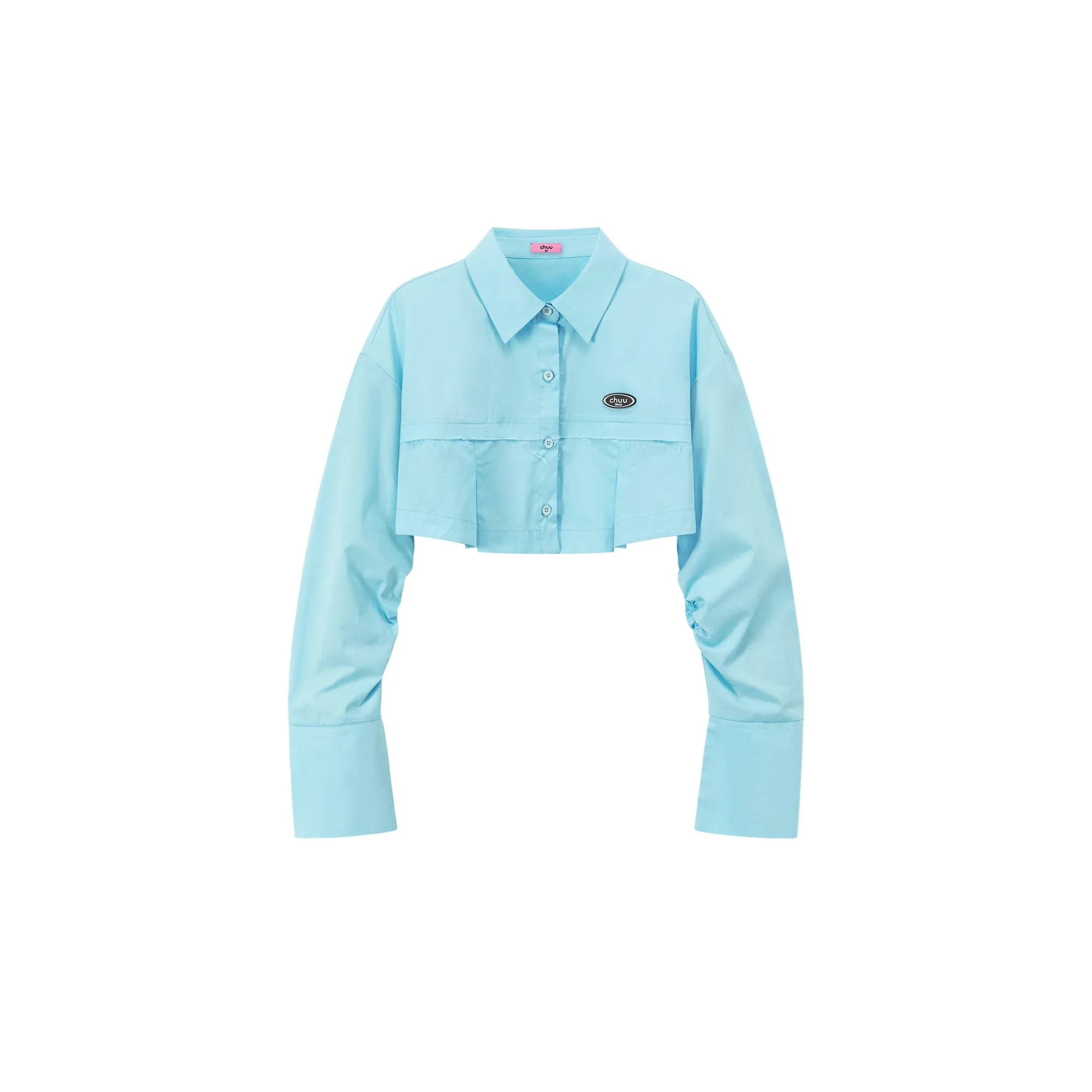 Loose Fit Cropped Shirt