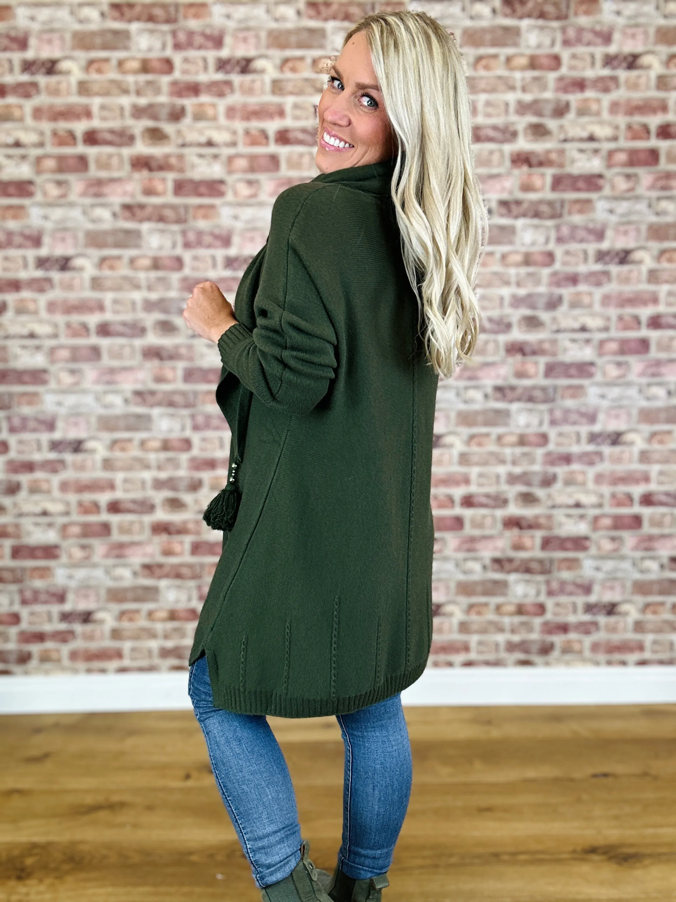 Midnight Cowgirl Jumper With Scarf