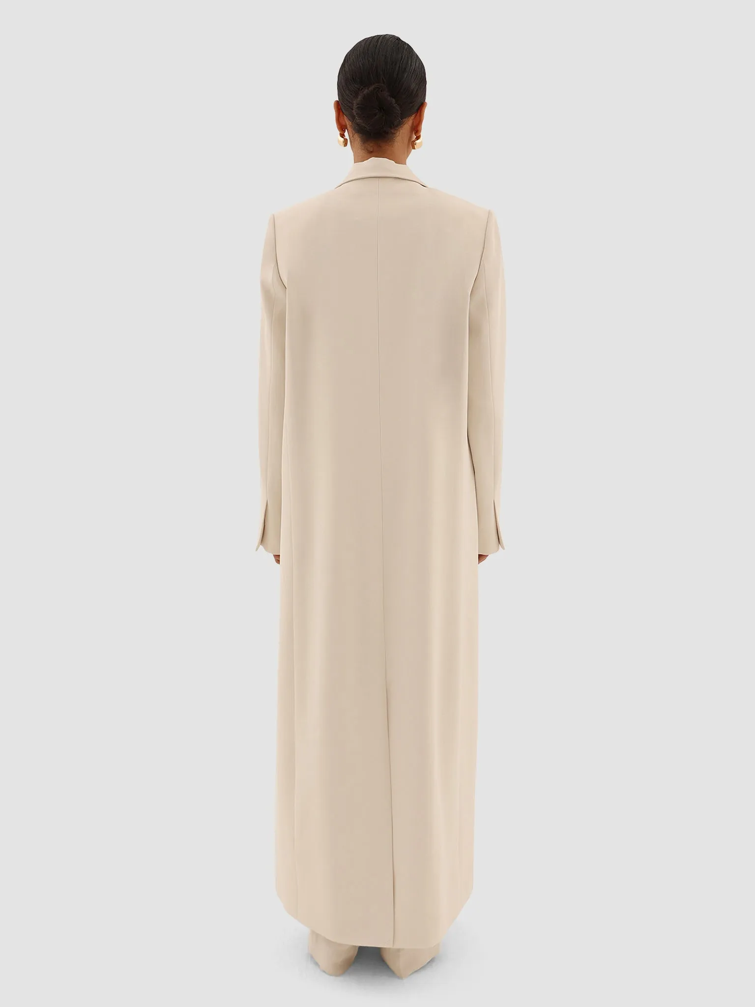 Rawan Long Blazer - Off-White