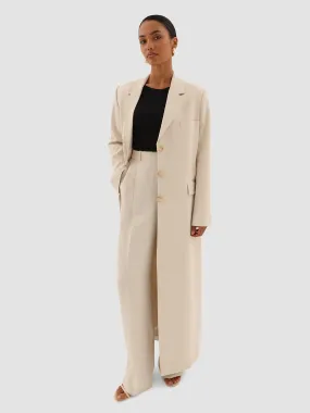 Rawan Long Blazer - Off-White