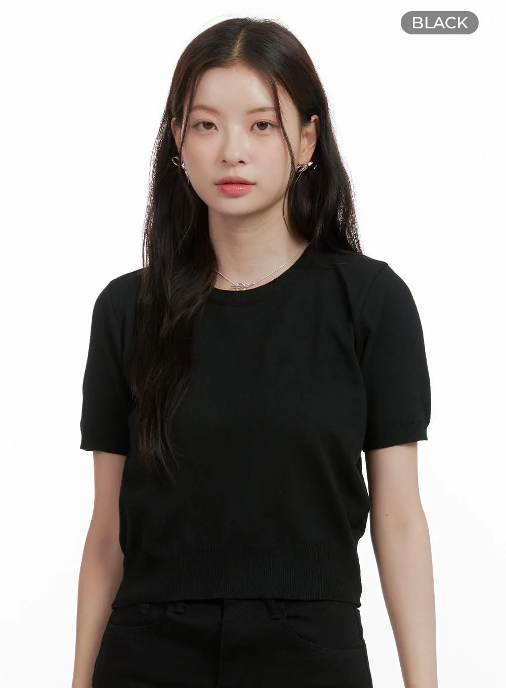 Round Neck Loose Fit Shirt OL417