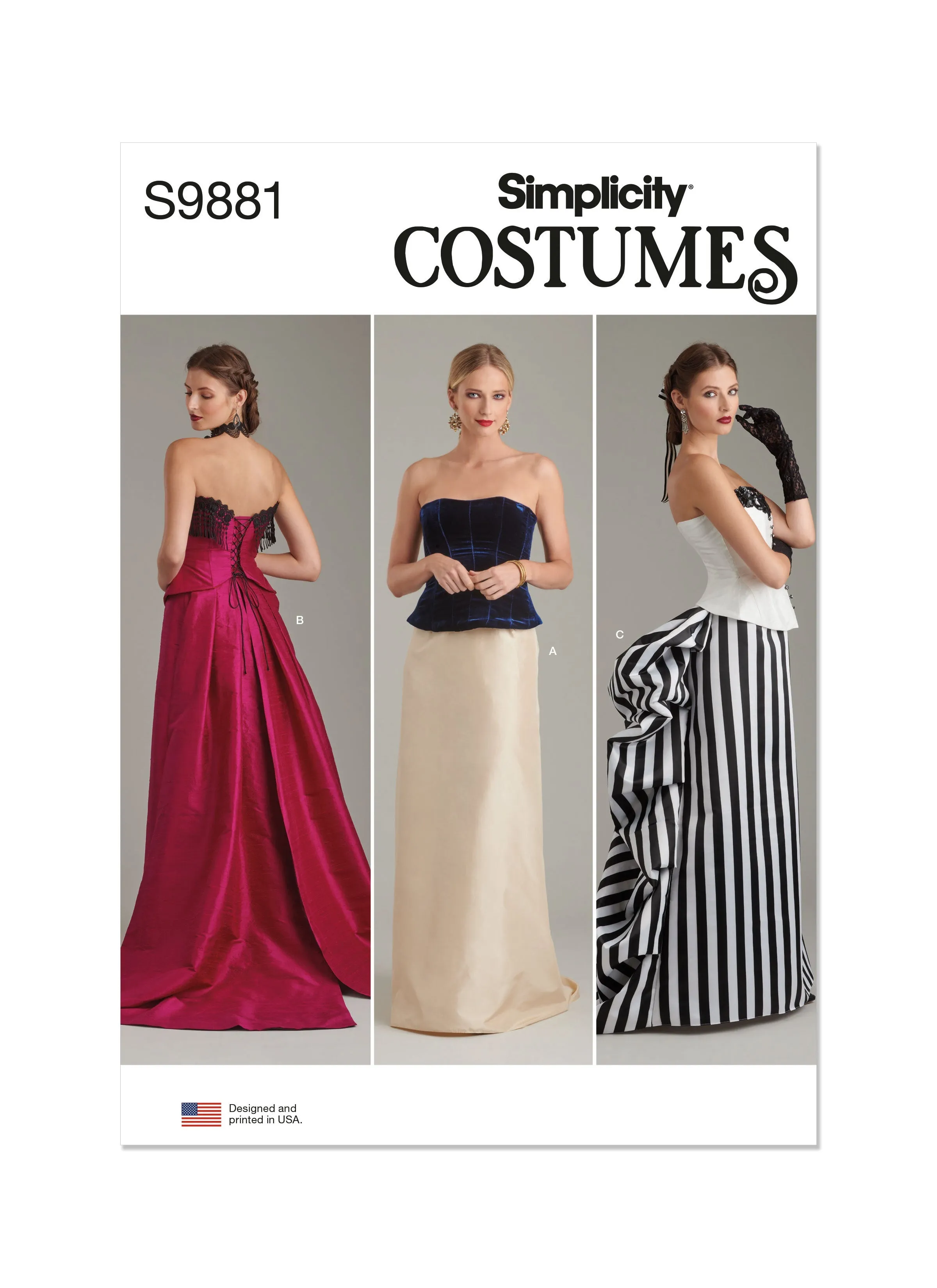 Simplicity Sewing Pattern 9881 Misses' Skirts