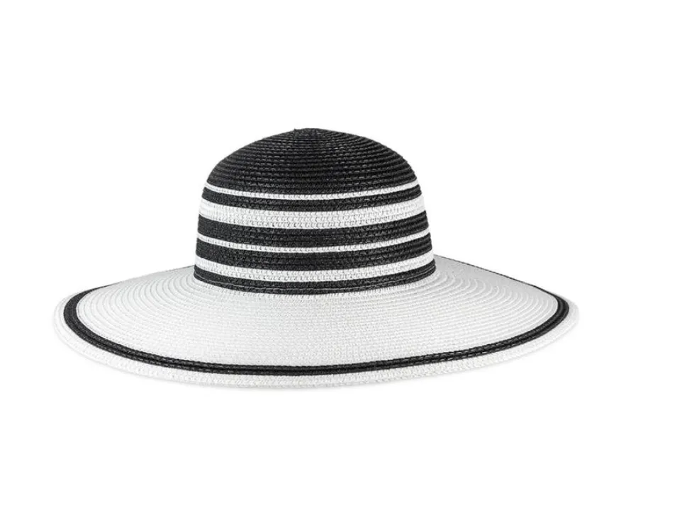 STRAW MULTI STRIPE SUNHAT