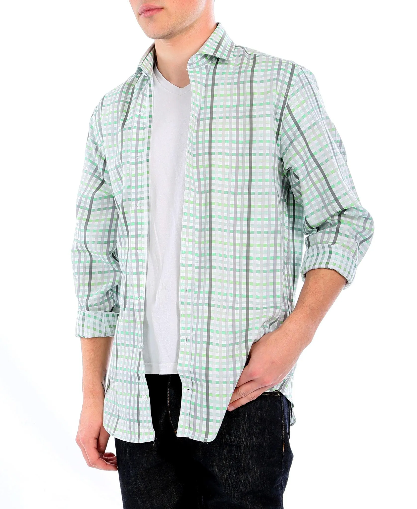 The Harlow Slim Fit Cotton Dress Shirt