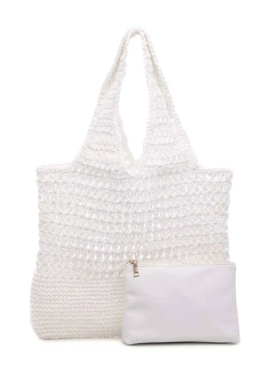 Topanga Tote - White