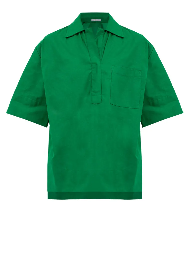 Yuna Collared Neckline Top
