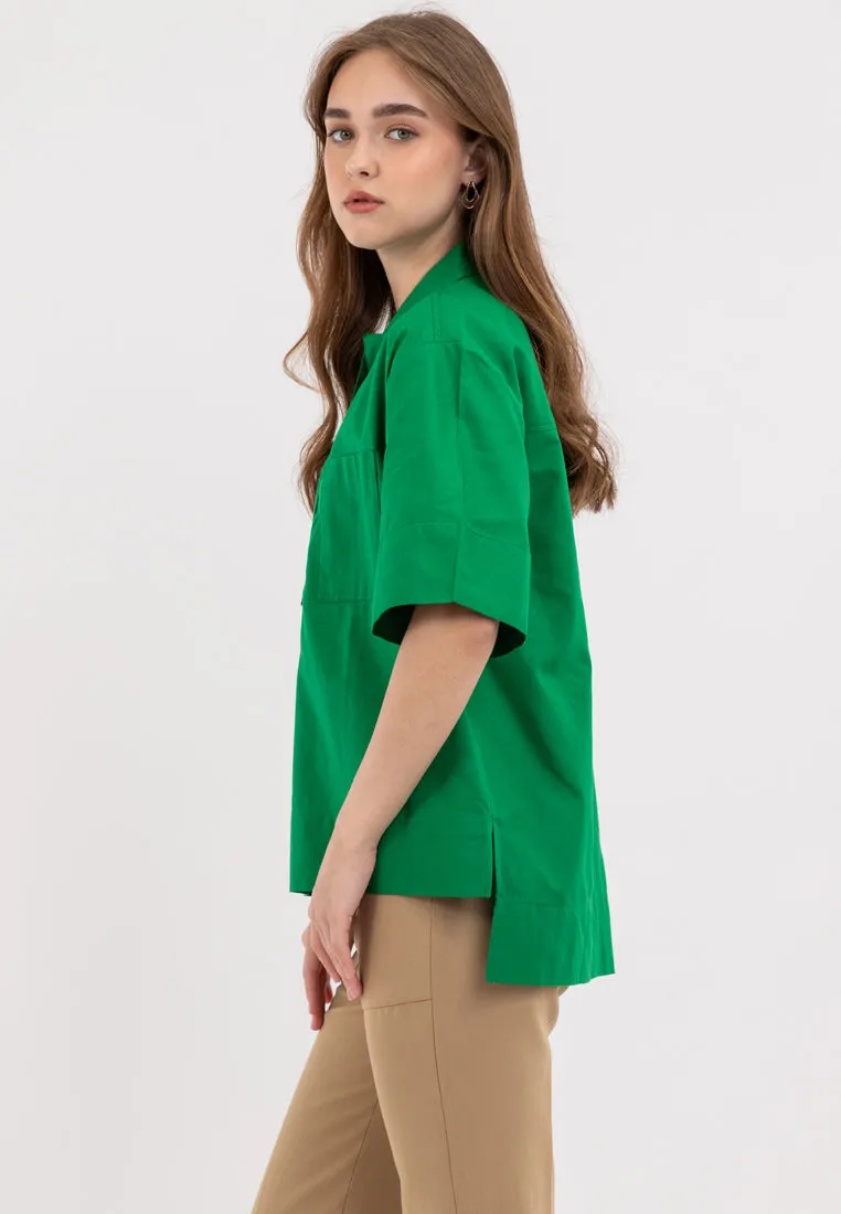 Yuna Collared Neckline Top