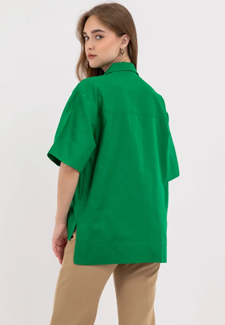 Yuna Collared Neckline Top