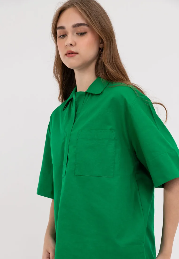 Yuna Collared Neckline Top