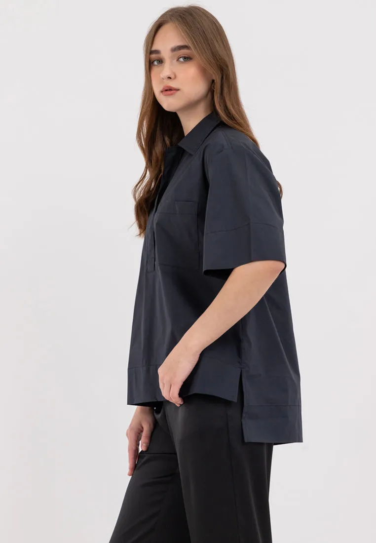 Yuna Collared Neckline Top