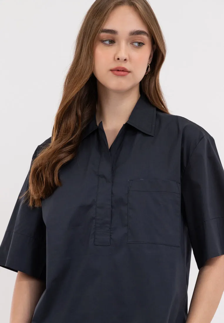 Yuna Collared Neckline Top
