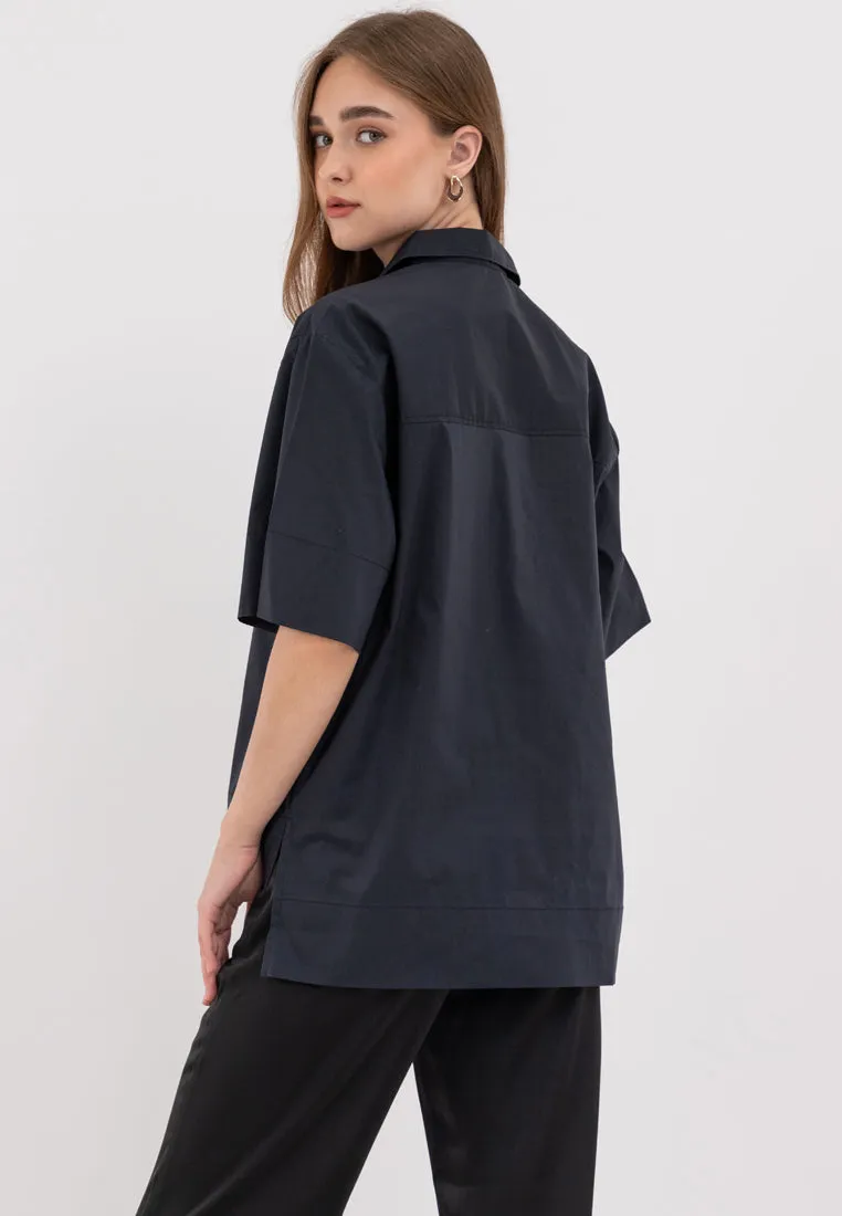 Yuna Collared Neckline Top